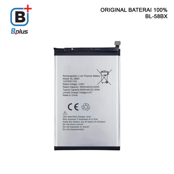 BATERAI INFINIX BL-58BX INFINIX HOT9 PLAY / HOT10 PLAY / HOT 10S / HOT 12 PLAY