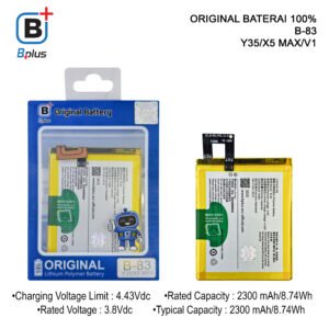 BATERAI VIVO B-83 /Y35/X5 MAX/V1 ORIGINAL BPLUS 100%