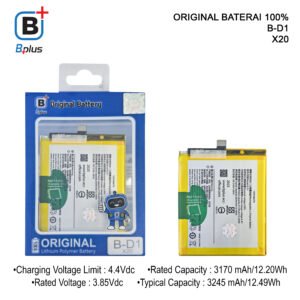BATERAI VIVO B-D1 /X20 ORIGINAL BPLUS 100%