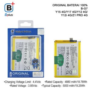 BATERAI VIVO B-G7 /Y12i 4G/Z1 PRO 4G Y15 4G/Y17 4G/Y12 4G ORIGINAL BPLUS 100%