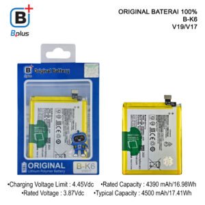 BATERAI VIVO B-K6 /V19/V17 ORIGINAL BPLUS 100%
