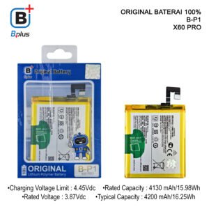 BATERAI VIVO B-P1 / X60 PRO ORIGINAL BPLUS 100%