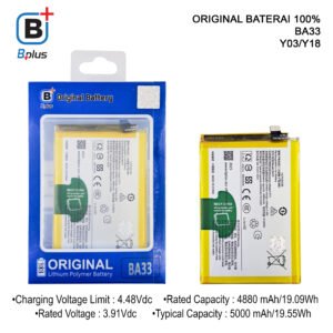 BATERAI VIVO BA33 VIVO Y03 ORIGINAL BPLUS 100%