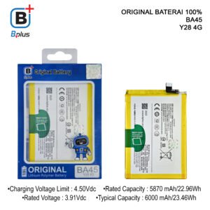 BATERAI VIVO BA45 /Y28 4G ORIGINAL BPLUS 100%