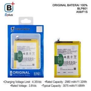 BATERAI OPPO BLP601 /A59/F1S ORIGINAL BPLUS 100%