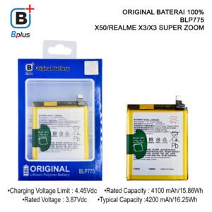 BATERAI REALME BLP775 / X50/REALME X3/X3 SUPER ZOOM ORIGINAL BPLUS 100%