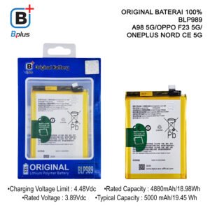 BATERAI OPPO BLP989 / A98 5G/OPPO F23 5G/ ONEPLUS NORD CE 5G ORIGINAL BPLUS 100%