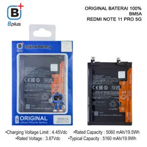 BATERAI XIAOMI BM5A / REDMI NOTE 11 PRO 5G ORIGINAL BPLUS 100%