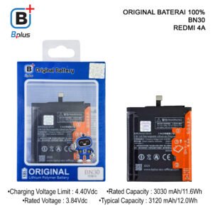 BATERAI XIAOMI BN30 / REDMI 4A ORIGINAL BPLUS 100%