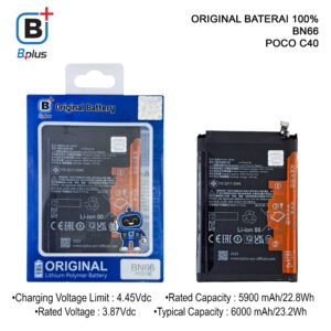 BATERAI XIAOMI BN66 POCO C40 ORIGINAL BPLUS 100%