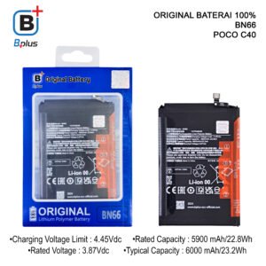 BATERAI XIAOMI BN66 POCO C40 ORIGINAL BPLUS 100%