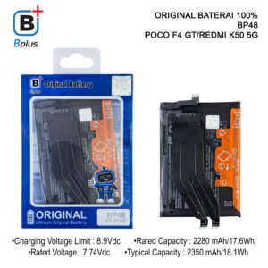 BATERAI XIAOMI BP48 / POCO F4 GT/REDMI K50 5G BP48 ORIGINAL BPLUS 100%