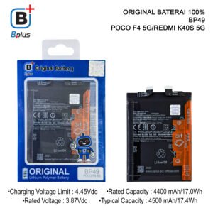 BATERAI XIAOMI BP49 / POCO F4 5G/REDMI K40S 5G