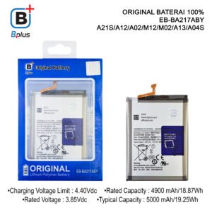 BATERAI SAMSUNG EB-BA217ABY /A21S/A12/A02/M12/M02/A13/A04S ORIGINAL BPLUS 100%
