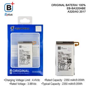BATERAI SAMSUNG EB-BA320ABE /A320/A3 2017 ORIGINAL BPLUS 100%
