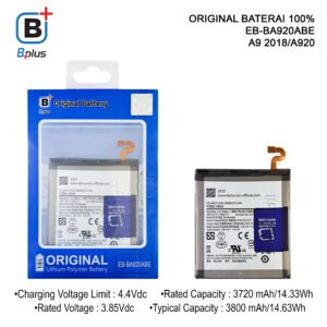 BATERAI SAMSUNG EB-BA920ABE /A9 2018/A920 ORIGINAL BPLUS 100%