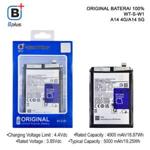 BATERAI SAMSUNG WT-S-W1 / A14 4G/A14 5G ORIGINAL BPLUS 100%