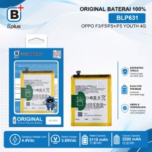 BATERAI OPPO BLP631 ORIGINAL BPLUS 100%
