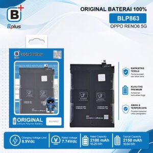 BATERAI OPPO BLP863 ORIGINAL BPLUS 100%